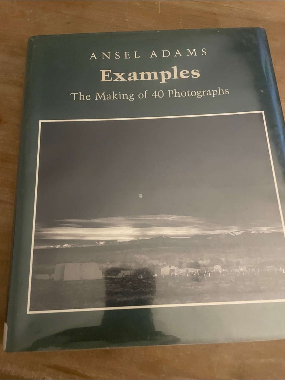 Examples: Anselmo  Adama The Making of 40 Photographs - Green Cover